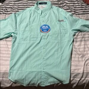 Columbia Mint Green Men's Shirt